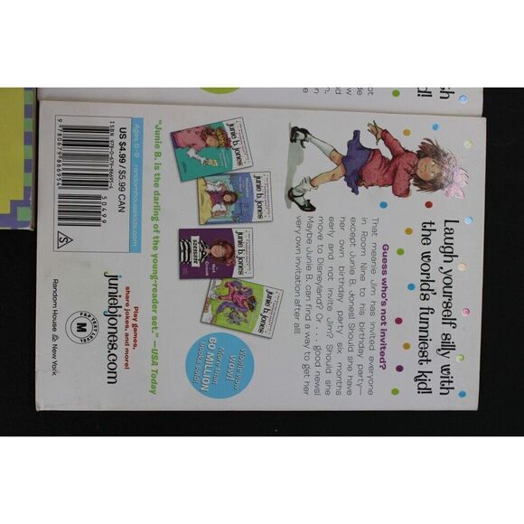 Junie B Jones Lot Of 5 Books. Toothless First Grader Jim's Birthday Spying - Picture 9 of 14